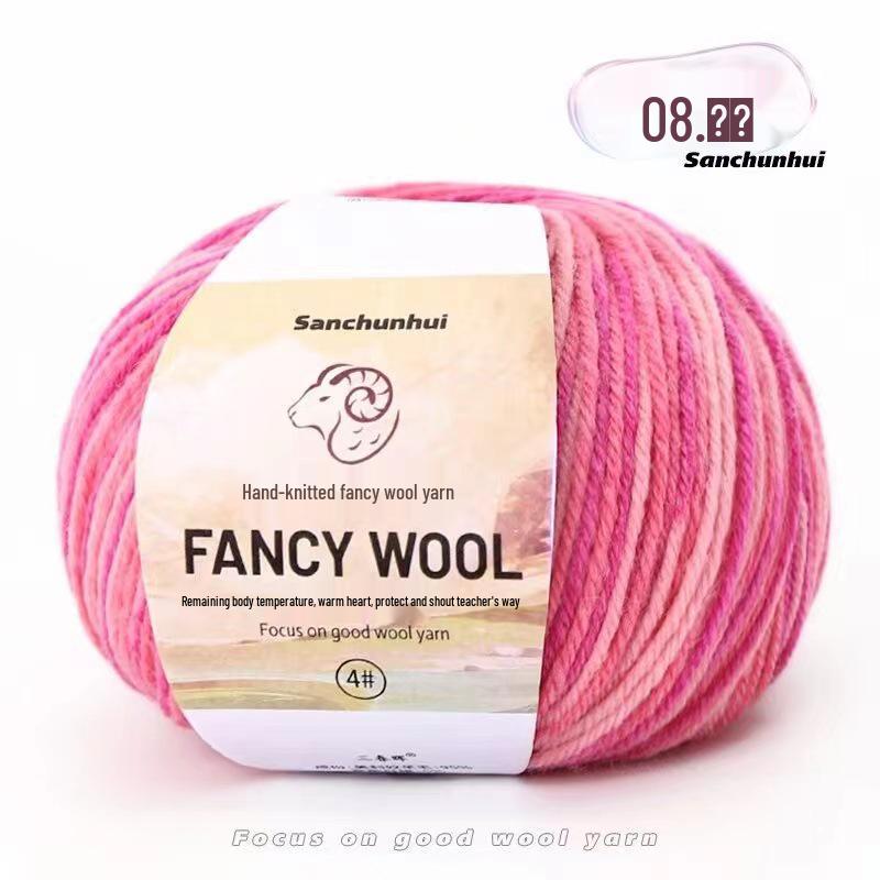 Chunky Merino Wool Yarn 50g for DIY Knitting & Crochet Sweaters and Scarves