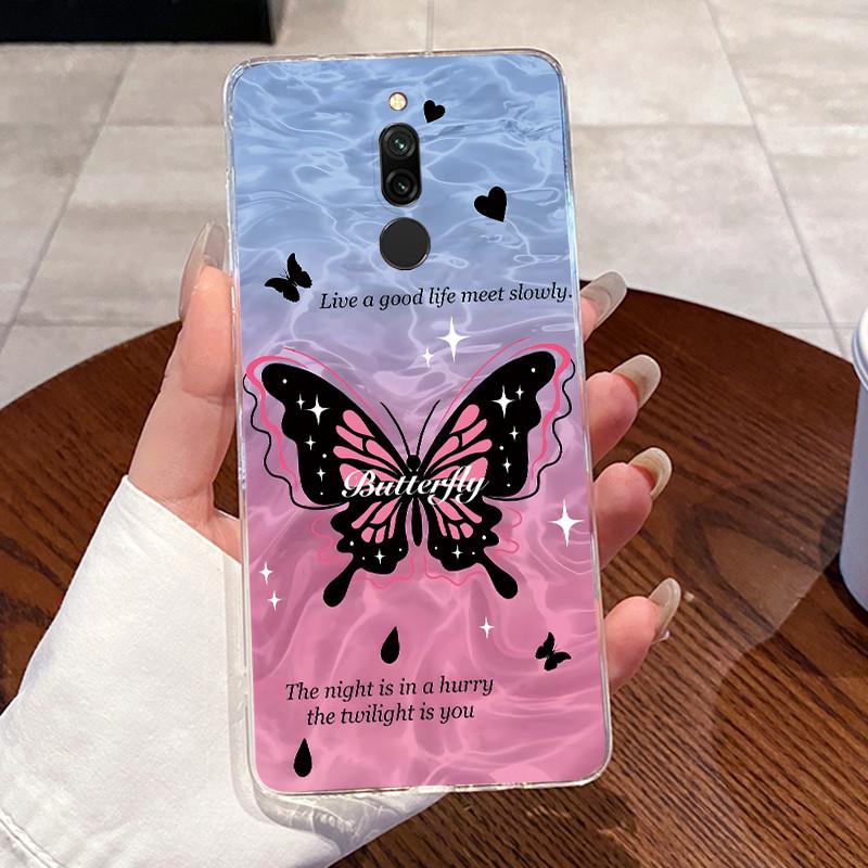 For Xiaomi Redmi 8 Case Redmi 8A Case Redmi 9 Prime Shell Clear Silicone Soft TPU Back Cover Cute Rabbit Cat Dinasaur Phone Case