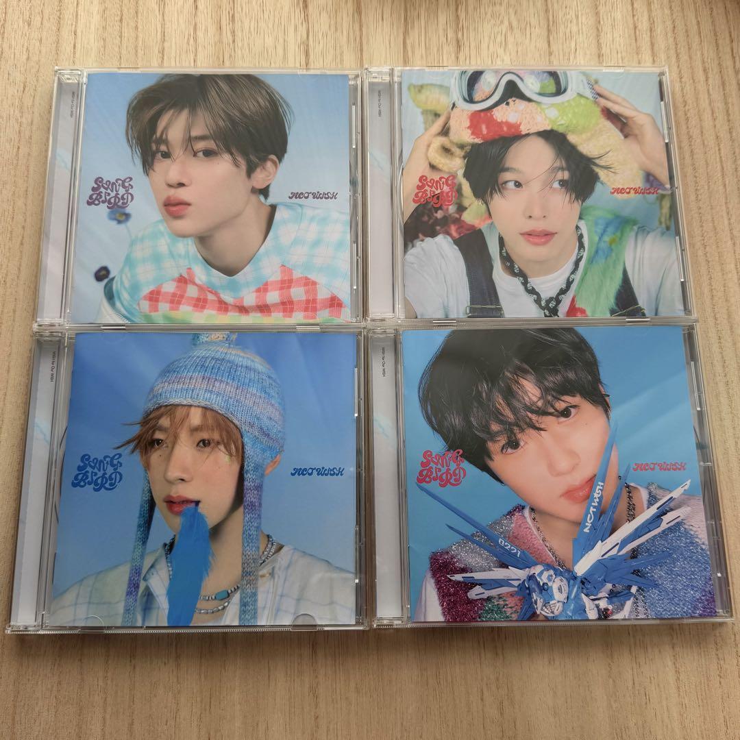 

[USED] NCTWISH Songbird First Press Limited Edition 4 Piece Set