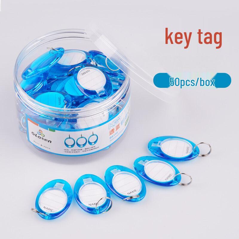 

Dairen Key Tags with Rings (50-pack)