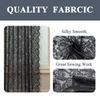 2pcs Semi-sheer Lace Curtains Rod-pocket Gauze Curtain