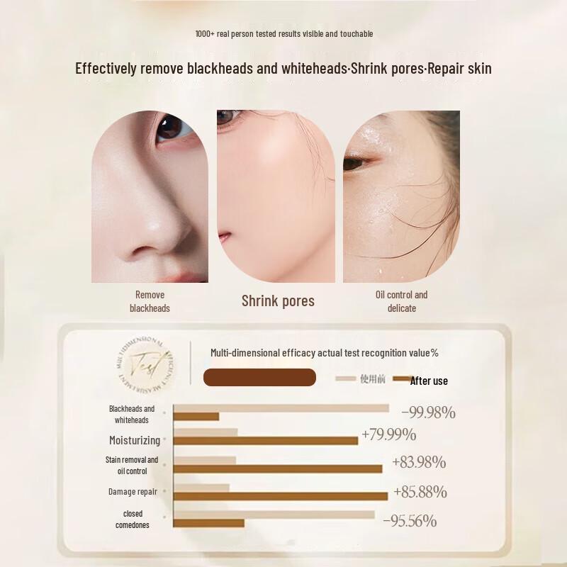 Tongrentang Deep Cleansing Blackhead Peel-Off Mask