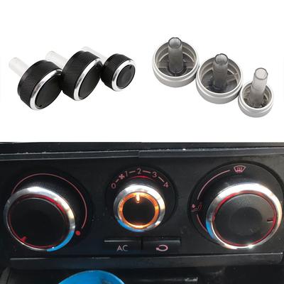 Alüminyum Alaşımlı Klima Topuzu AC Topuzu Isı Kontrol Düğmesi VW Passat B5 GOLF 4 MK4 Bora Oto Aksesuarları