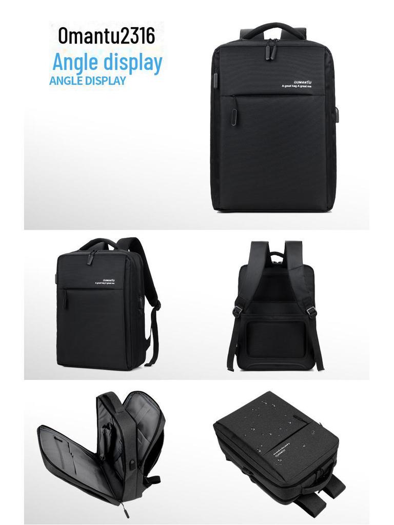 Wodoodporny plecak podróżny męski z najwyższej półki - Duża pojemność i stylowa torba na laptopa