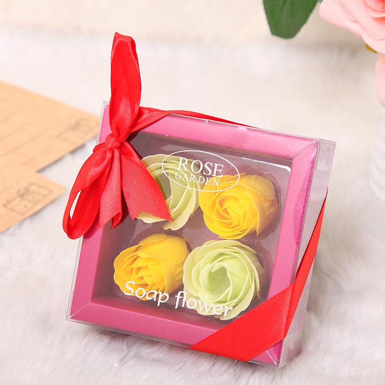 Rose Soap Flower Gift Box for Birthday, Qixi, or Valentine's Day - Multifunctional Floral Simulation