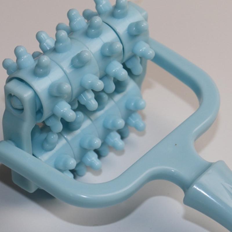Friendly Plastic Massage Roller For Legs Shoulders Multifunctional Handheld Tool Manual Massage Roller