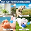 [FUTURE Pet Shower Head] Silicone Pet Shower Head | Portable Dog Bathing And Outdoor Drinking Nozzle, Multifunctional Shower Spray Head - Pet