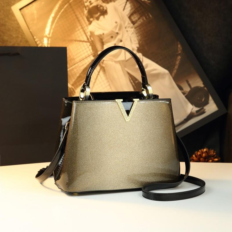Womens Versatile Casual Tote Bag Minimalist Commuter Shoulder Crossbody In Gradient Colors