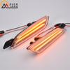 LED Amber Fender Side Marker Turn Signal Lights For US Version Porsche Cayenne 958 2015 2016 2017 2018 2019