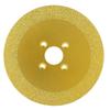 110mm Diamond Cutting Grinding Disc Brazed Saw Blade Wheel for Ceramic Glass Stones (#01)