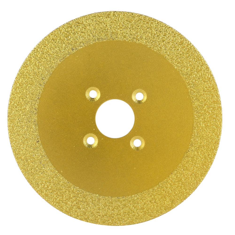 110mm Diamond Cutting Grinding Disc Brazed Saw Blade Wheel for Ceramic Glass Stones (#01)