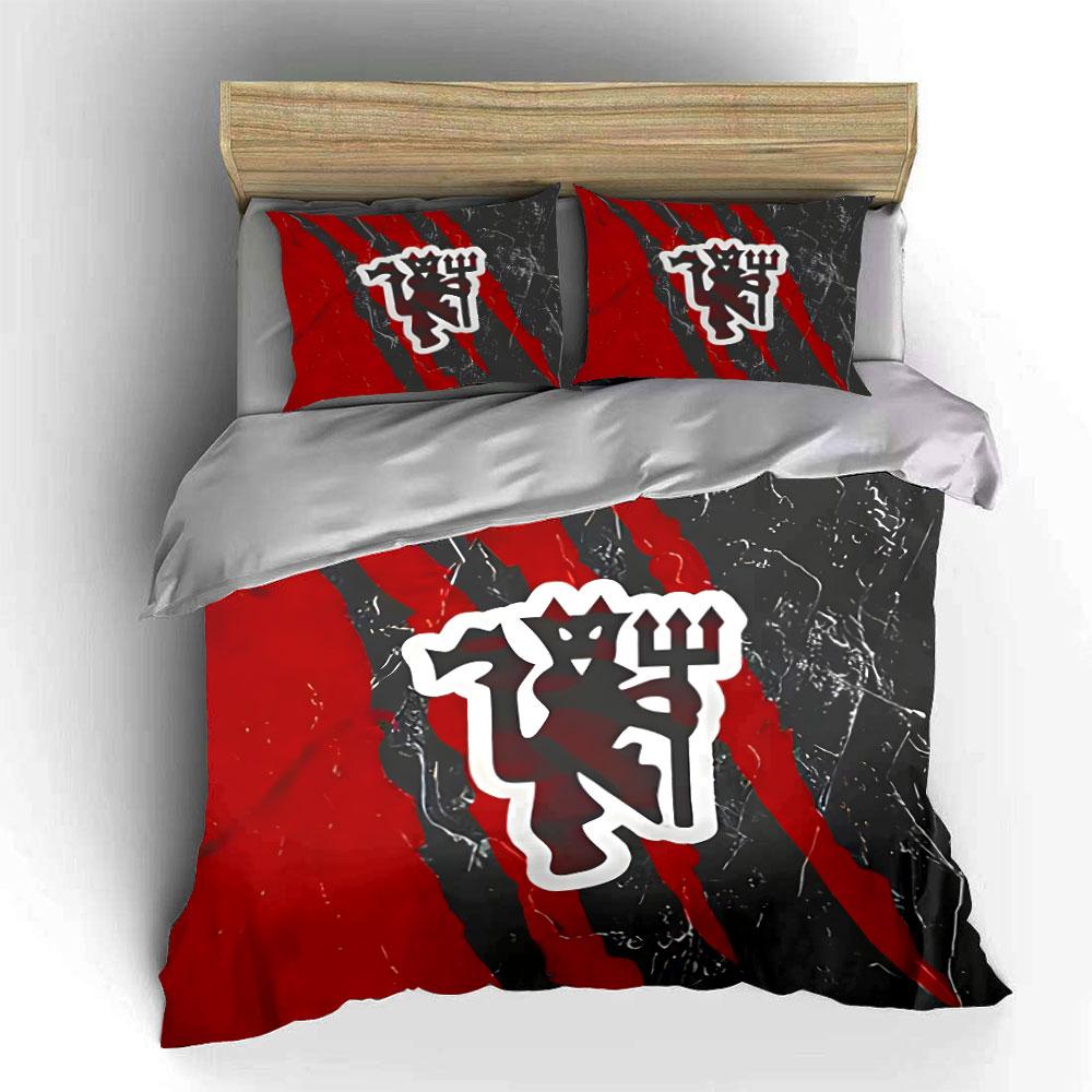 Rayas rojas y negras. Juegos de cama Juegos de fundas nórdicas Fundas nórdicas Fundas de almohada(1 * Funda de edredón 2 * Fundas de almohada sin relleno de edredón)