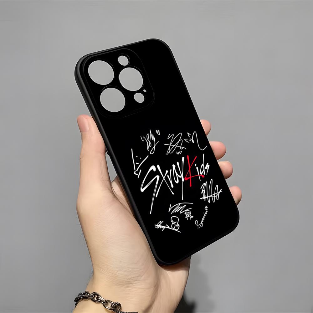 

Модный Kpop S-Stray-Kids Чехол для телефона Для 16 Pro Max Iphone 15 14 Pro Max 13pro 11 X Xs Xr 8 7Plus Силиконовый чехол iPhone 16