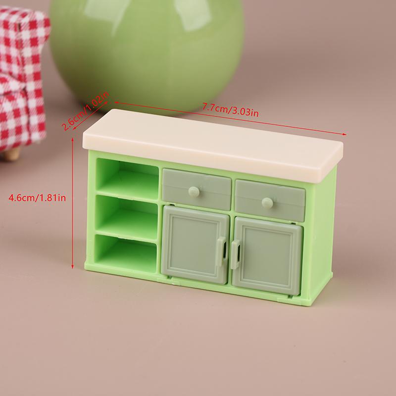 

1/12 кукольный домик мини-шкаф для хранения модель прилавка кукольный домик магазин мебели аксессуары кукольный домик украшения A2