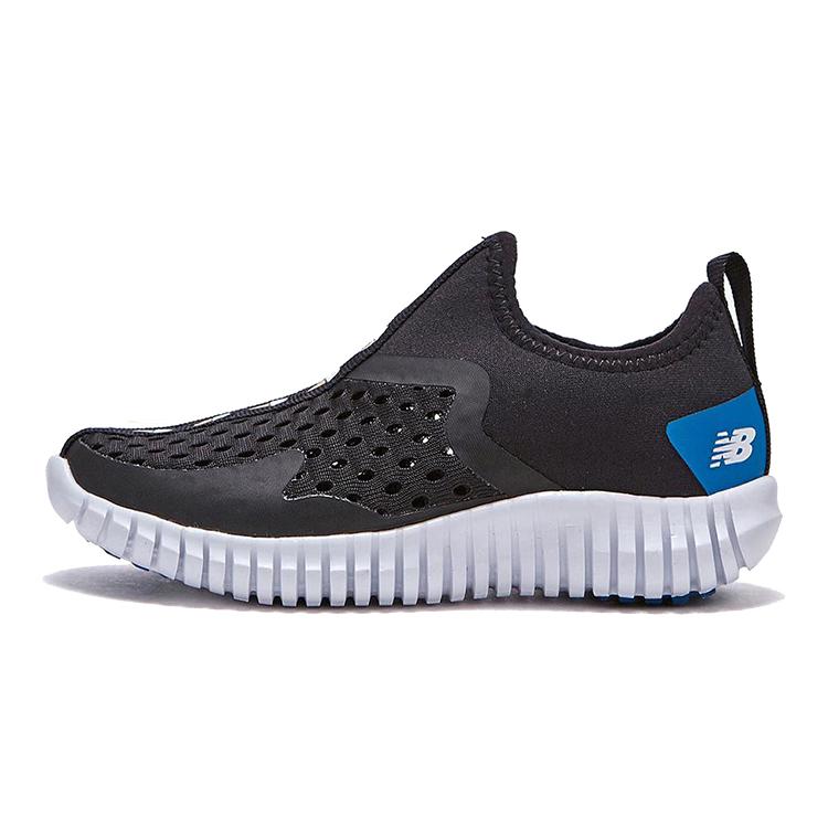 New Balance NB Aqua Drift Mid top Casual Shoes Black Blue Kids  YTAQDBW 33.5