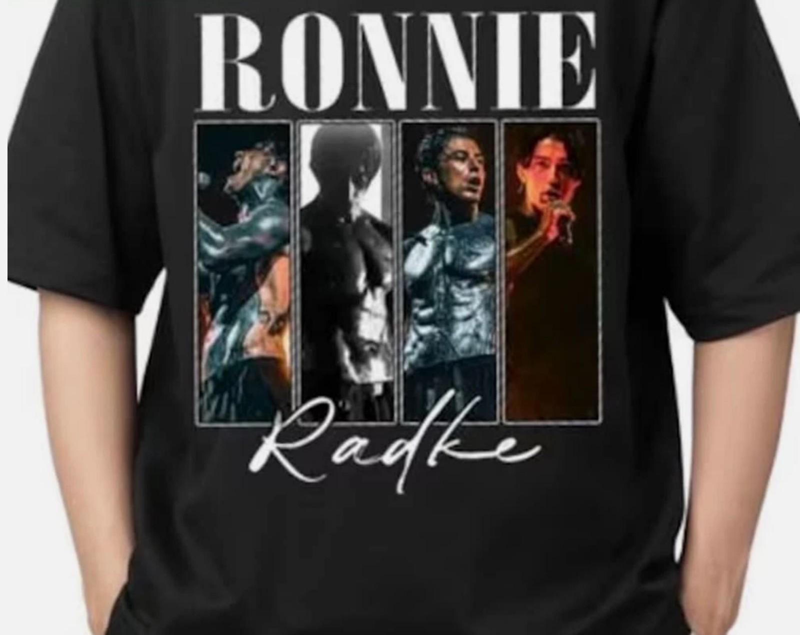Ronnie Radke Falling In Reverse Black Cotton T Shirt S-5XL HOT L