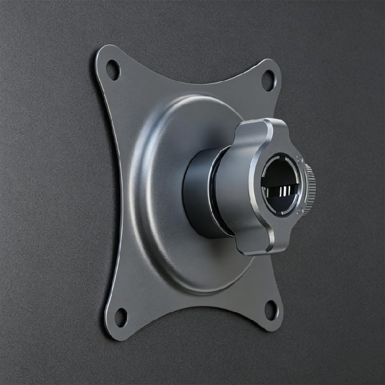 17Mm Ball Head Mount Bracket Adjustable Tilts Swivels for 75Mm VESA Pattern Portable Screens