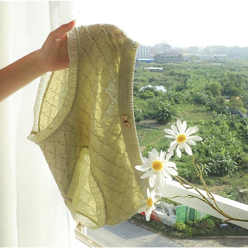 Nahtlose Modal-Slips in Übergröße, hüftbetonende Unterwäsche für Frauen, hohe Taille, taillenbetonendes, hüfthebendes Spitzen-Dreieckshöschen