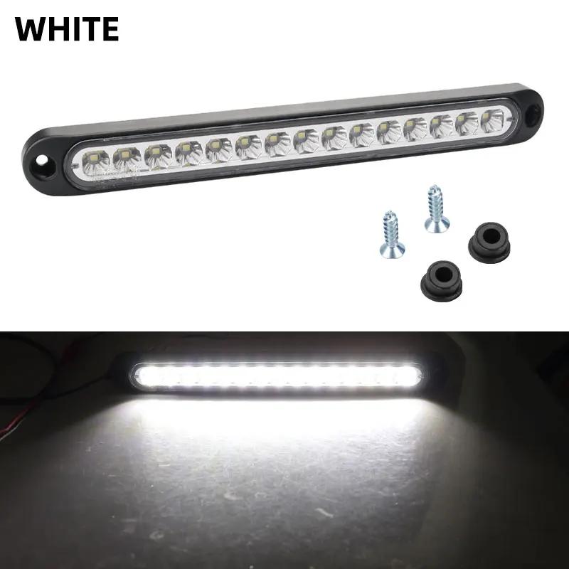 1pc Car Light Bar 15LED Bulbs for Car Truck SUV RV 12V Brake Light Signal Side Marker Turn Signal Warning Rear Light