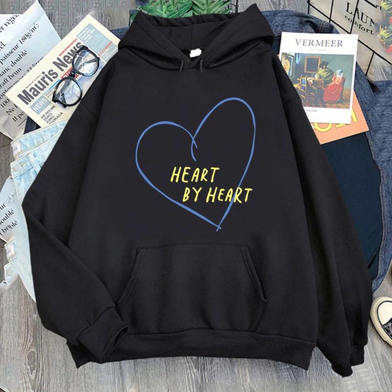 Yangi Joe Jonas Heart By Heart Xudi fan grafikasi Harajuku erkaklar estetik svitshot ko'cha uslubidagi top