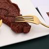 6Pcs Colorful Fork Cutlery Set Mirror Stainless Steel Dinnerware Set Dessert Cake Fork Tableware Western Kitchen Flatware