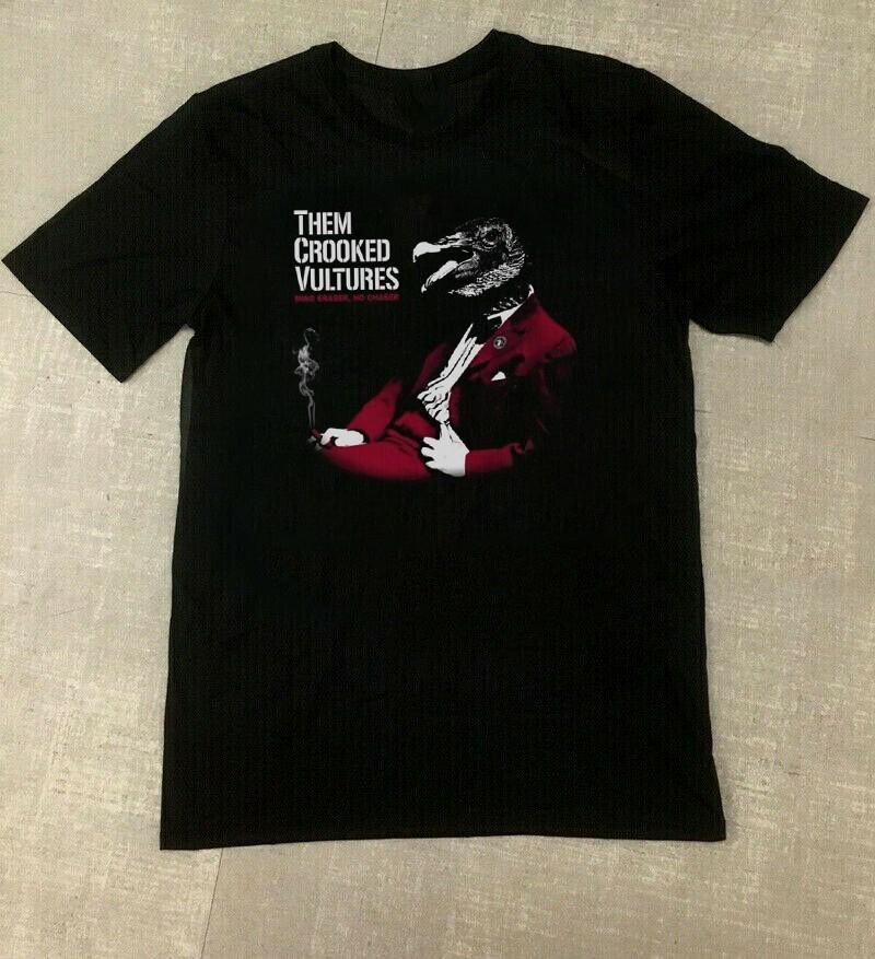 Them Crooked Vultures Band Album Tee Unisex TShirt All Size 1L304 Unisex T-Shirt S