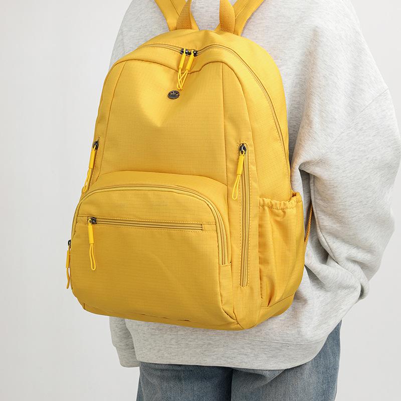 Damen Superleichter Wasserdichter Nylon-Rucksack Rucksack mit großem Fassungsvermögen