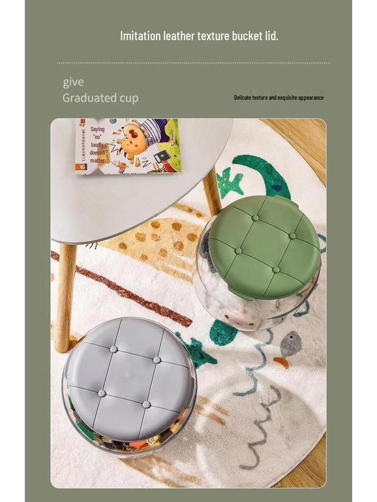 Children's Stackable Toy and Doll Storage Stool