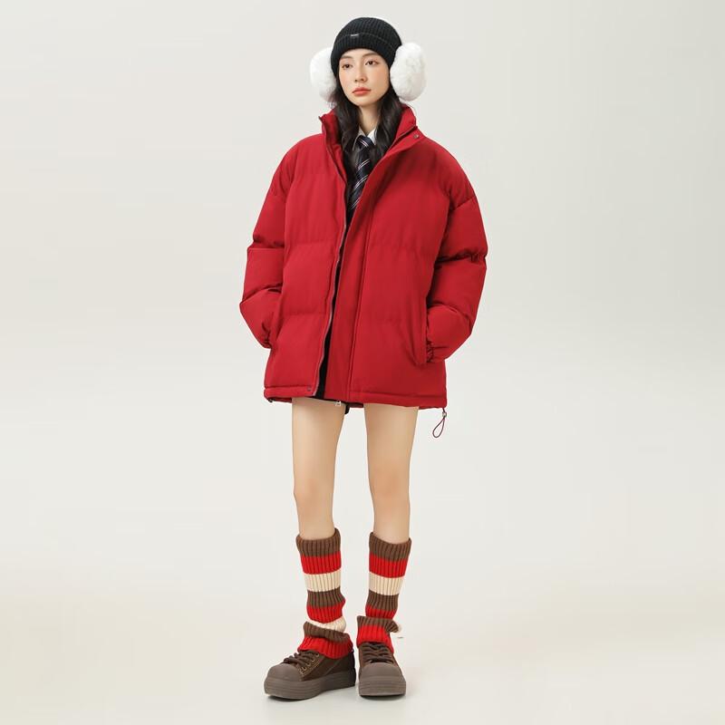 

Huili Унисекс Зимняя Куртка-Пуховик со Стойкой 2XL