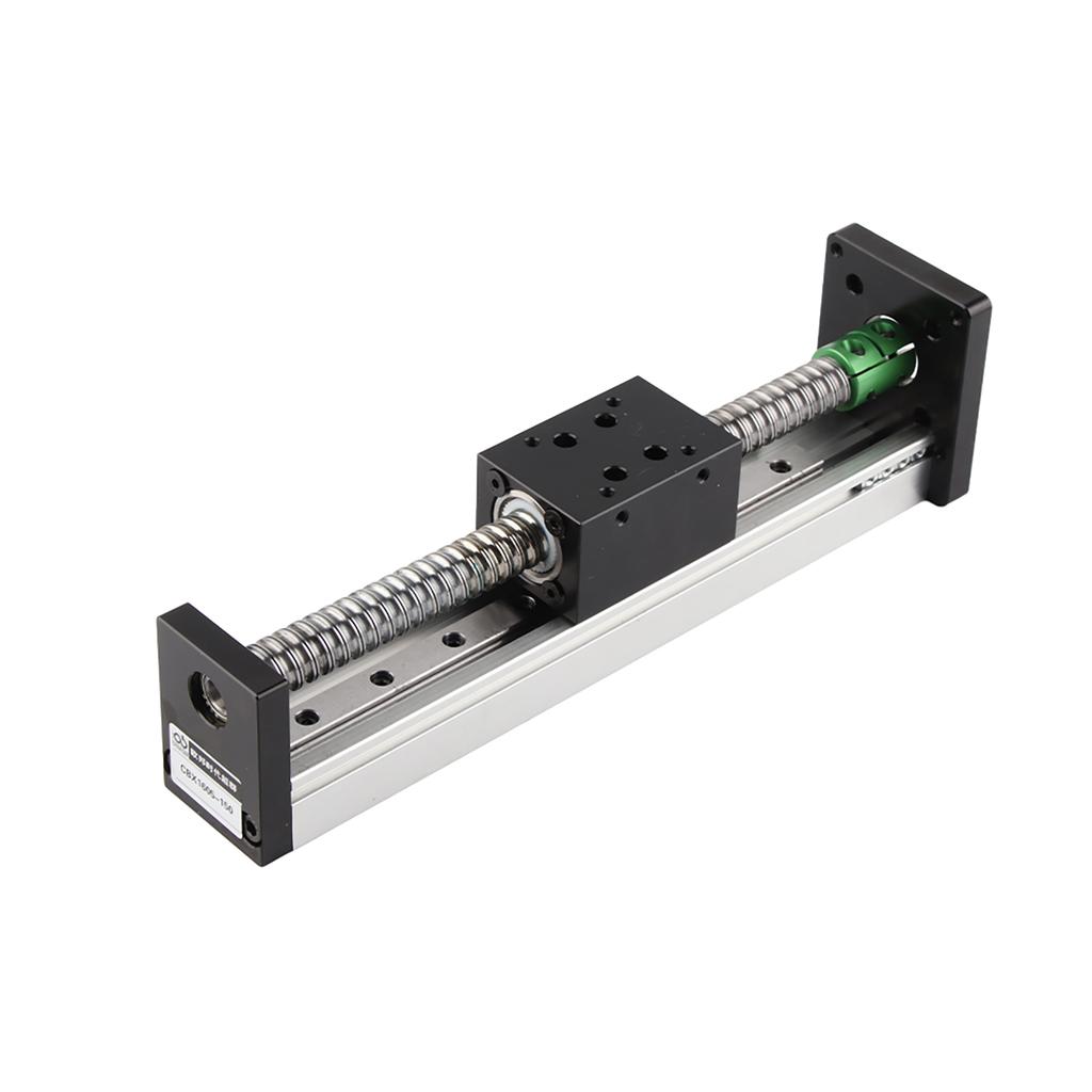 Lineartisch 150mm Präzisions-Schiebetisch Kugelgewindetrieb Lineartisch Schlitten Effektiver Hub 150mm für NEMA 23 Motor Lineartisch