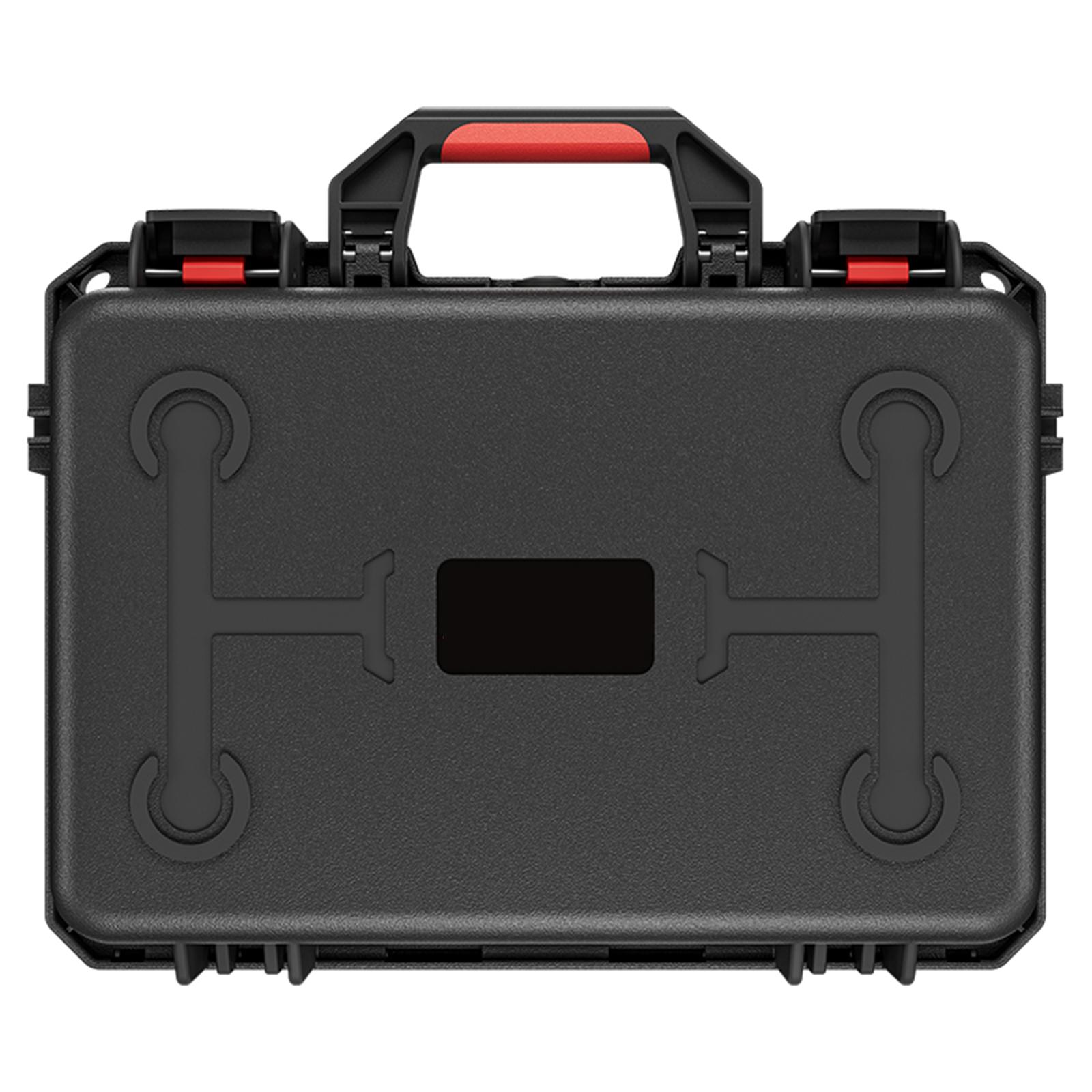 

Для DJI Mini 5 Pro Вибухозахищений Кейс Водонепроникний Великої Місткості Коробка для Зберігання Жорсткий Корпус Ударостійка Сумка Аксесуари для Дронів чорний