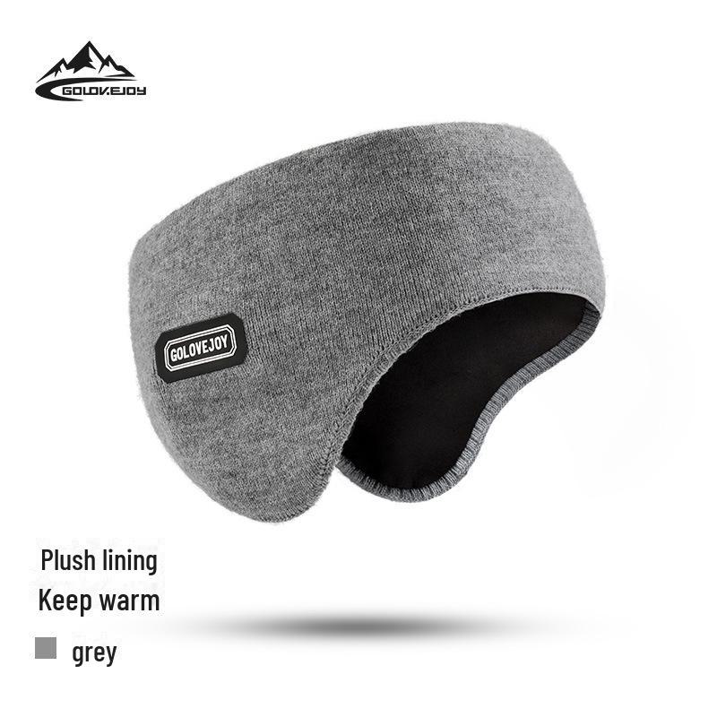 

Мужские зимние ветрозащитные горнолыжные наушники: Двухслойный, с креплением на голове и спине для занятий спортом на открытом воздухе. DEZ37 серый