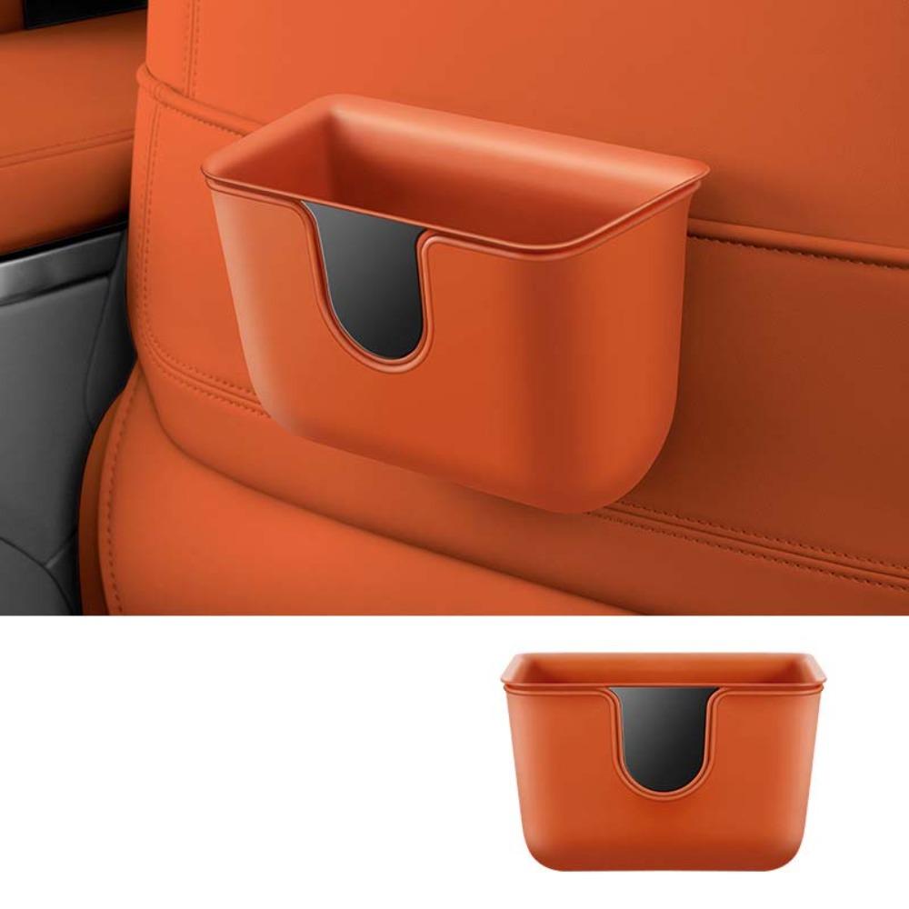 

Waterproof Vehicle Garbage Bin Hanging Car Backseat Storage Box Car Interior Accessories оранжевый