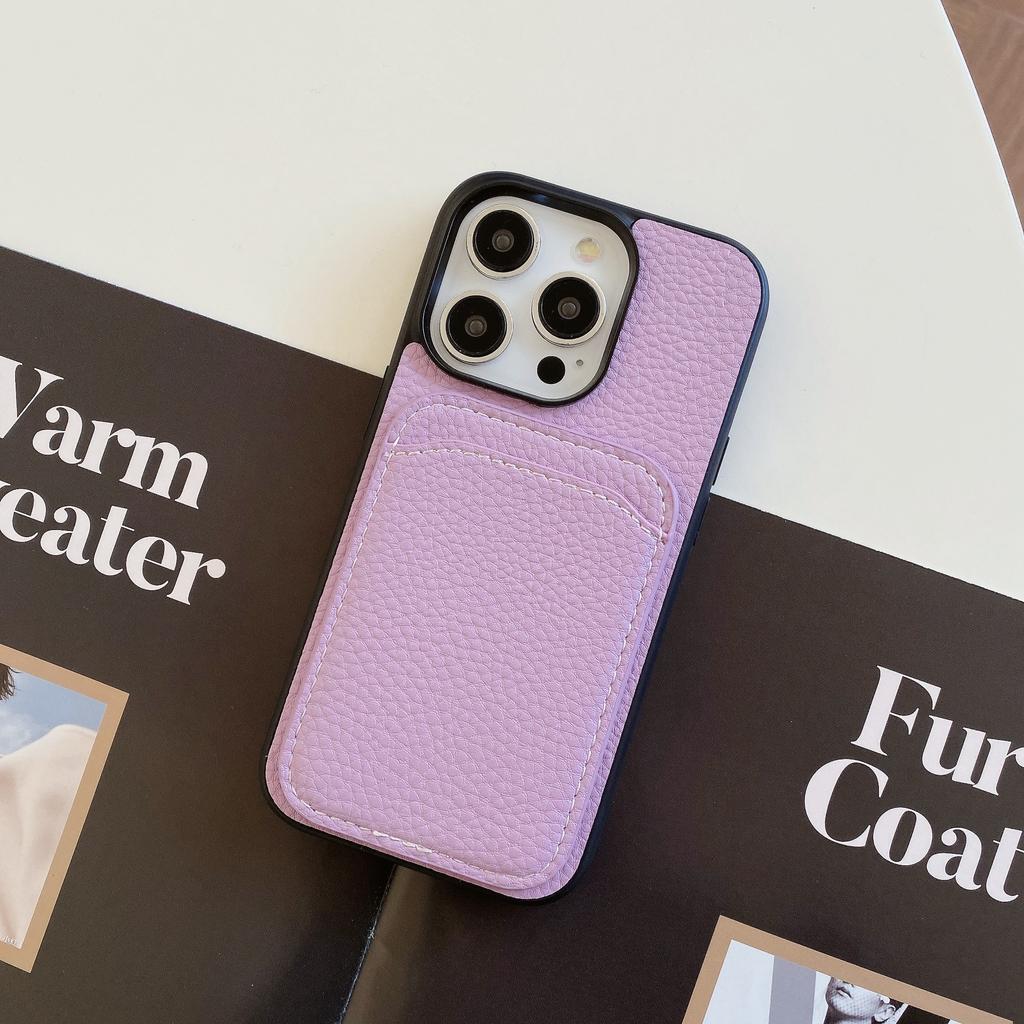 Vertical Cards Solt Wallet Leather Case For IPhone 15 Pro Max 14 Plus 13 12 Mini 11 XR X XS 6 7 8 SE 2022 Bag Pocket Purse Cover