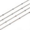 5 Meters Never Fade Stainless Steel Gold Plated Ball Necklace Chains For DIY Jewelry Findings Making Handmade Supplies