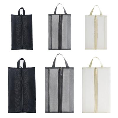 Molds Resistant Dustproof Shoe Storage Bag With Ventilated Meshes Design For Gym Shoes Travel Essential And Daily Organization