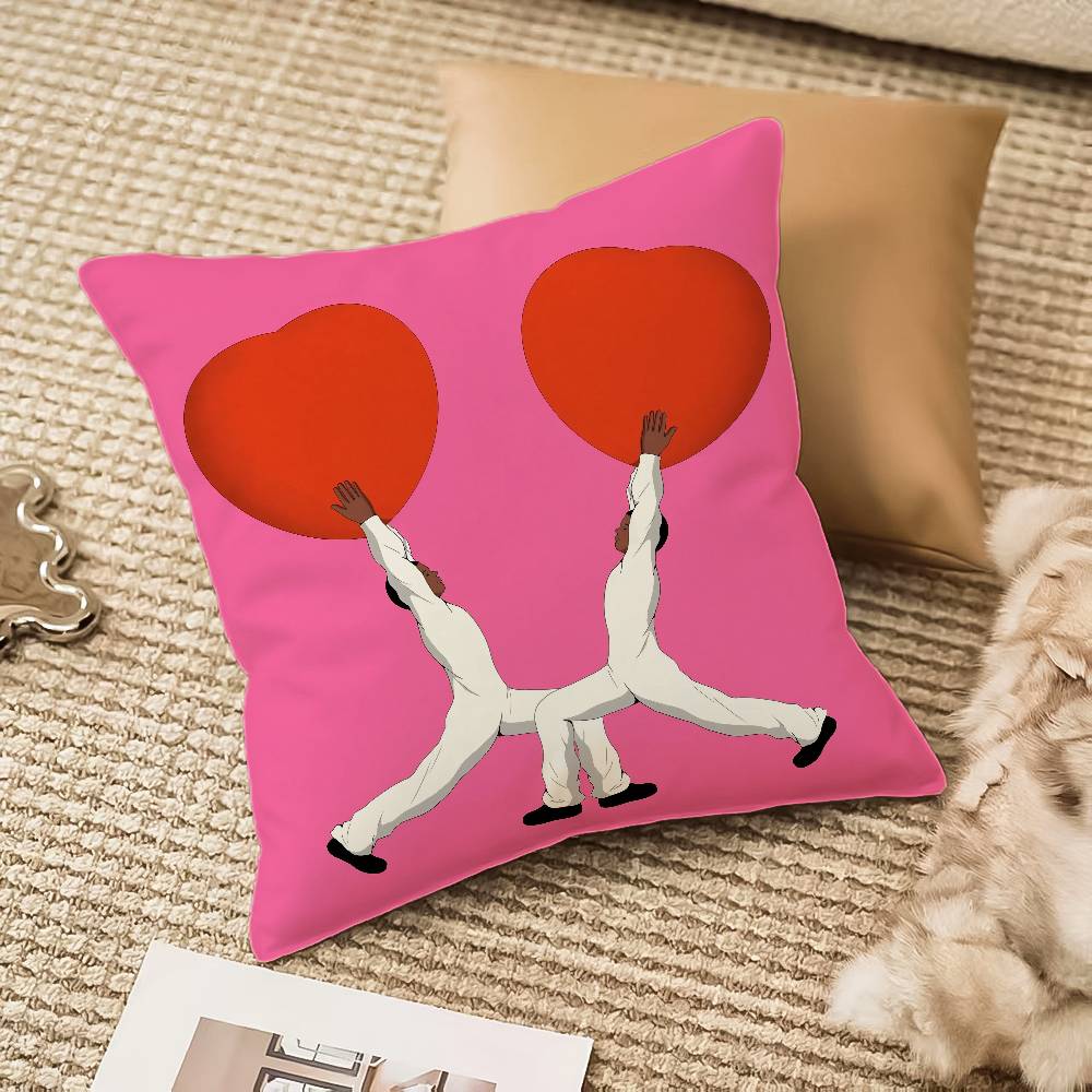 

Daydream C-Choi H-HaeryungS Pillow Case Anti-dustmite Invisible Zipper Sofa Bed 12x12Inch