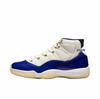 AJ11 höhenverstellbare Basketball- und Laufschuhe, Weiß & Marineblau, Unisex Big Devil KONGKOU Schuhe