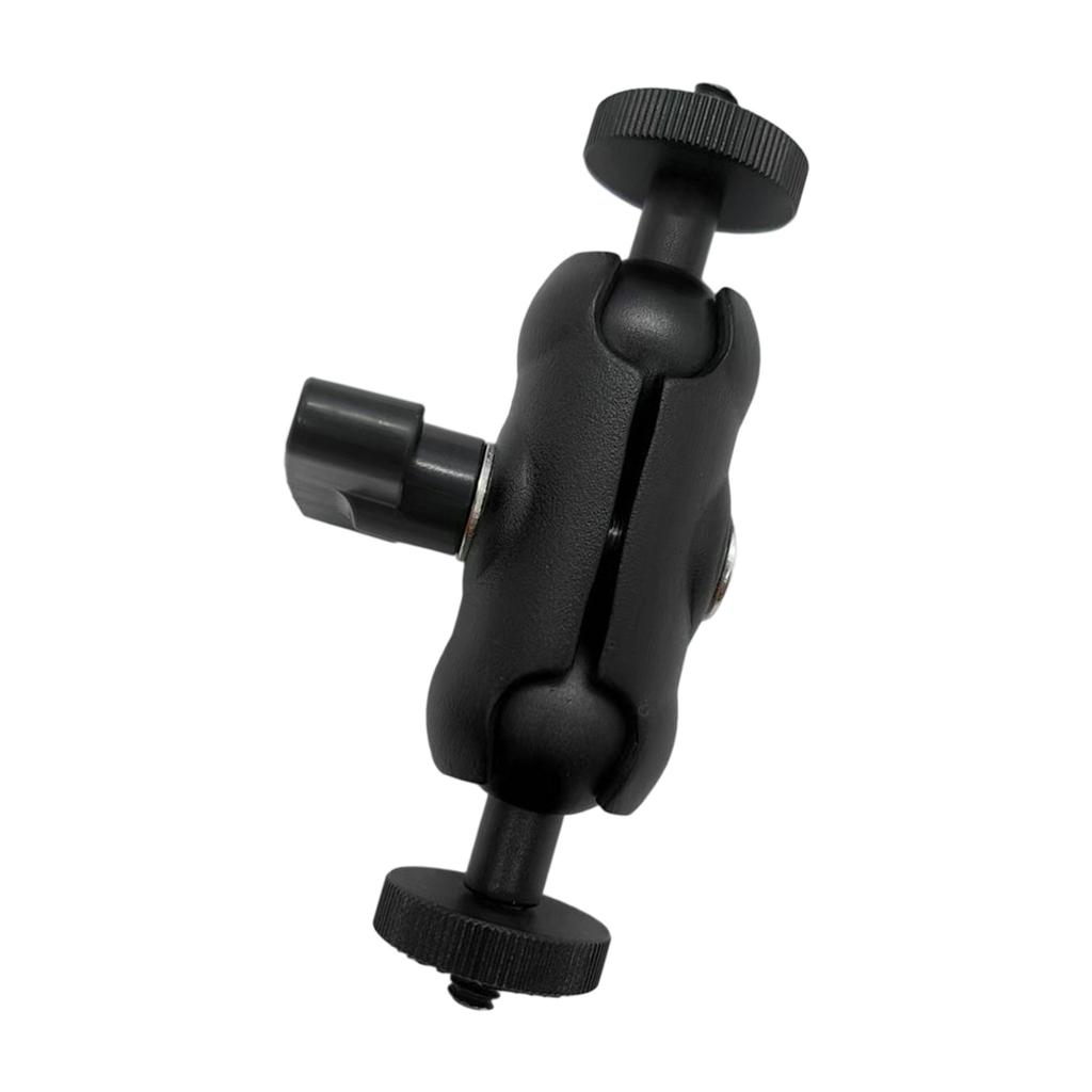 Professional 360 Rotating Aluminum Adapter For Photography Equipment Camera Light Stand Phone Holder Monitor Video Light