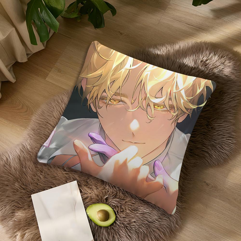 Alien Stage Luka Cool Anime cushion cover Living Room Accent Couch Back Support Square Lounge Restful Nap Companion Pillow Case