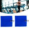 2Pcs Microfiber Yoga Towel Fitness Workout Running Sweat Absorbent Towel Sport AccessoriesRoyalblue