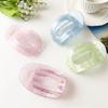 Hair Accessories Leopard Hair Claw Elliptic Shape Acetate Barrettes Acetic Acid Hair Clip  Women