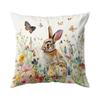 1/4pcs Animals Flowers Butterflies Cushions Pillowcase Polyester Cushion Cover Throw Pillow Pillowcover Home Car Sofa Decor