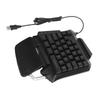 OneHanded Keyboard 35 Key USB Wired Portable Mechanical Gaming Keypad with LED Backlight