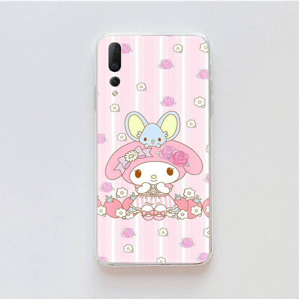 Transparent Case for Samsung A04 A14 A23 M33 M53 Realme 10 9 C35 C55 VIVO X80 Infinix Hot 30 Note 11 Tecno Spark 8P Pro L-2 My Melody