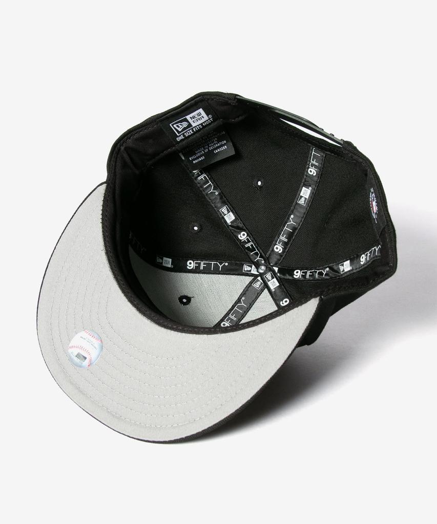 New Era 9FIFTY Los Angeles Dodgers Black Free Size Cap, & Black, [Used]