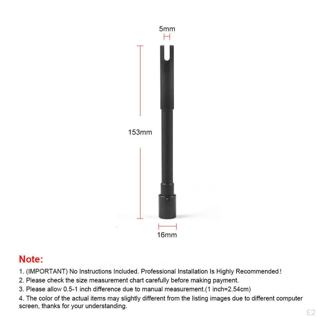 Oil Pump Drive Shaft, IS-55E Driveshaft Fit for Sbc 283 302 327 350 5.7