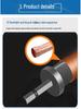 Electric Drill Flaring Tool: Carbon Steel Expander for Refrigerator and Air Conditioner Copper Pipes