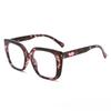 New Large Frame Reading Glasses Vintage HD Comfortable Anti Blue Light Presbyopia Glasses for Women Decorative Eyeglasses To+4.0