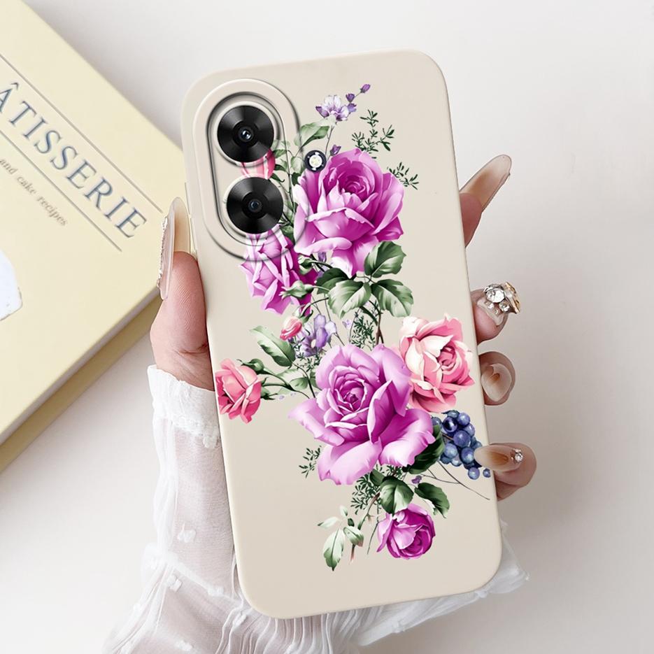Für Realme Note 60 Hülle Luxus Kunst Bemaltes Cover Stoßfest Weiches Silikon Handyhülle Für Realme Note 50 Note50 Note60 Rückseite